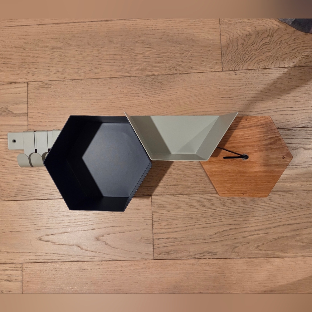 Hexagonal Wall Decor & Shelving System, By DESIGN Bite Denmark